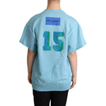 Dolce & Gabbana BLue Queen Of Hearts Card Sweater T-shirt TSH6681-38
