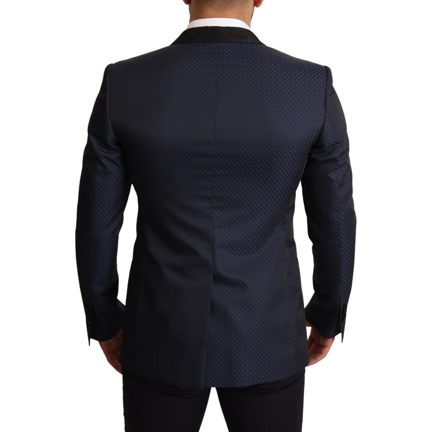 Dolce & Gabbana Blue Wool Slim Fit MARTINI Blazer Jacket JKT2864-48