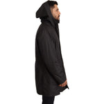 Dolce & Gabbana Black Hooded Mens Trench Coat Jacket JKT2925-44