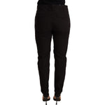 CYCLE Black Mid Waist BAGGY Fit Skinny Trouser PAN71162 -25