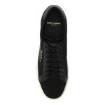 Saint Laurent Sleek Black Canvas & Leather Low-Top Sneakers YS 611106GUP50 1000_39