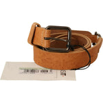 Costume National Light Brown Buckle Waist Belt BEL60988 - 85
