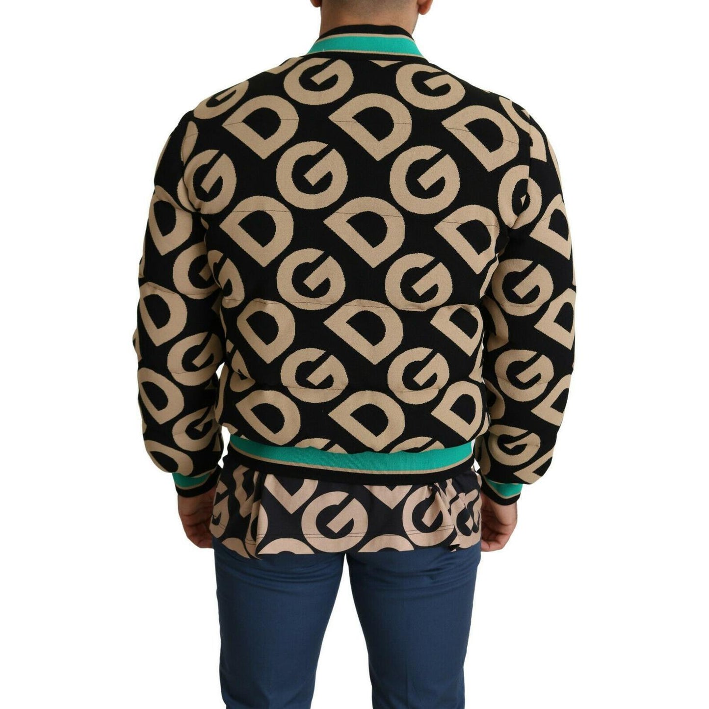 Dolce & Gabbana Multicolor DGMILLENNIALS Logo Print Jacket JKT2734- 48