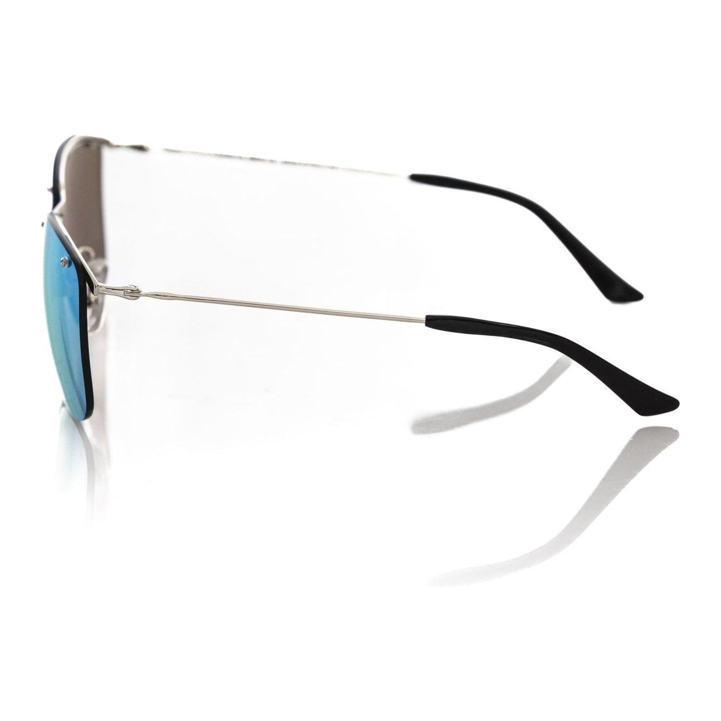 Frankie Morello Silver Metallic Men's Sunglass FR-22137