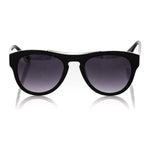 Frankie Morello Black Acetate Men Sunglass FR-22132