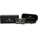 Frankie Morello Black Acetate Men Sunglass FR-22132