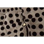 Dolce & Gabbana Black White Polka Dots Cotton Linen Shorts BIK1561 - 48
