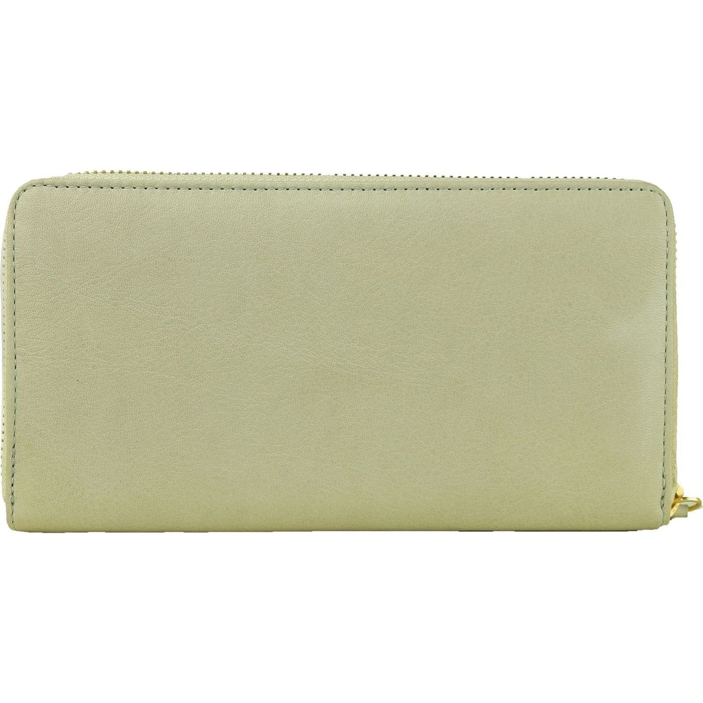 Cavalli Class Gray Calfskin Women Wallet WOMAN WALLETS