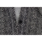 Dolce & Gabbana Black White Wool Top Cardigan Sweater SIG20568-2