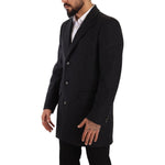 Dolce & Gabbana Dark Gray Wool Over Trench Coat Men Jacket JKT3034 - 50