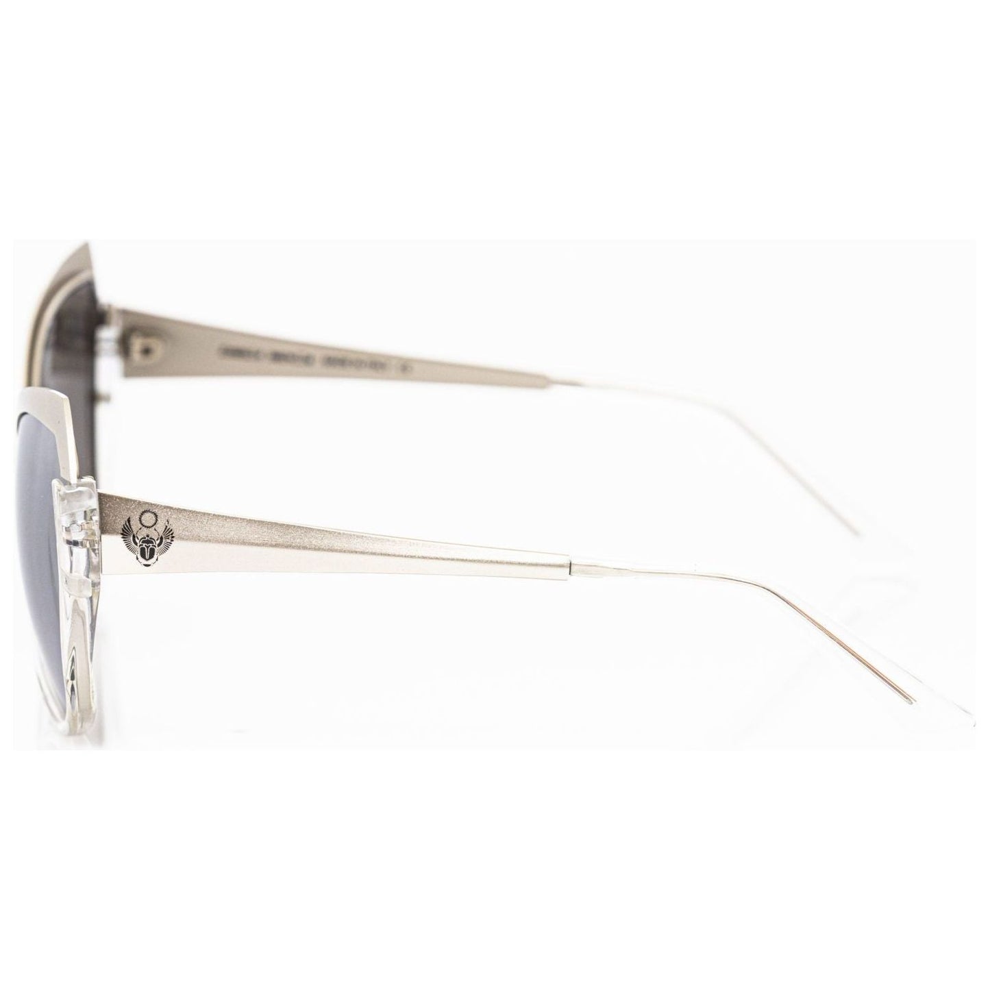 Frankie Morello Gray Acetate Women Sunglass FR-22080