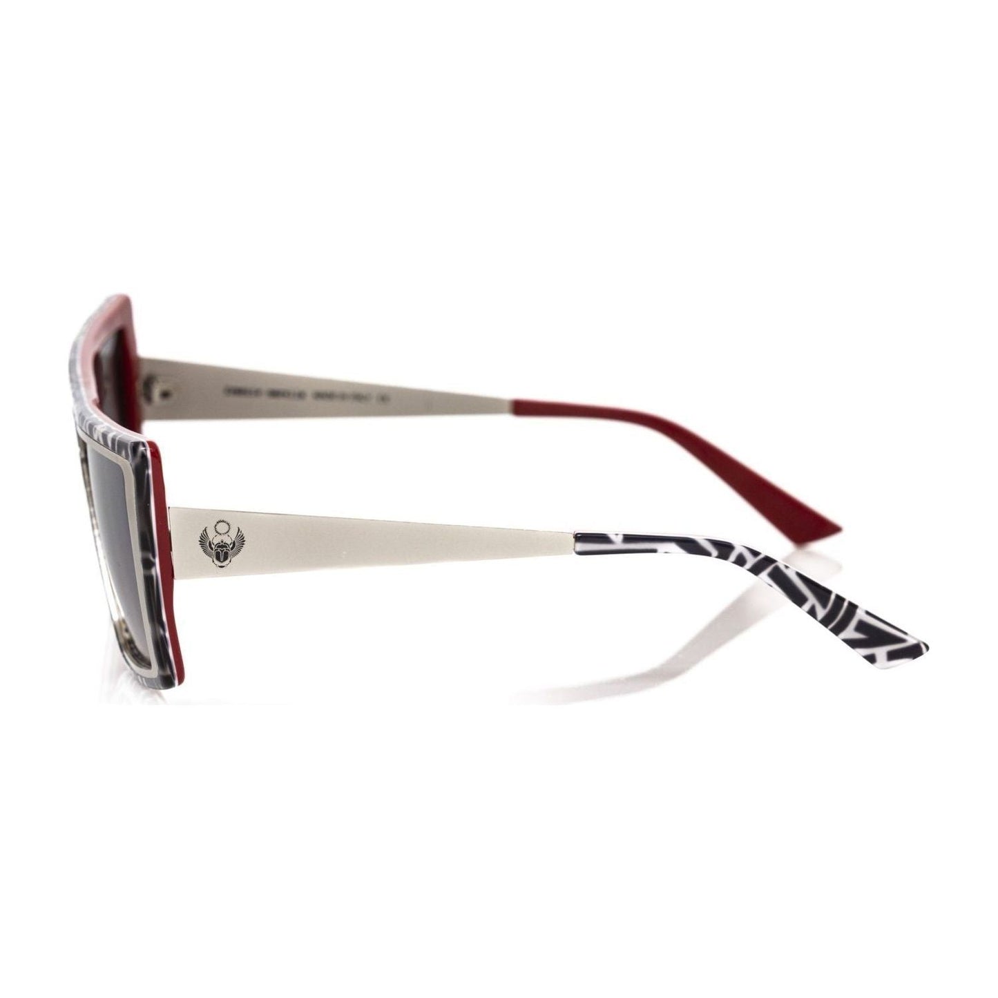 Frankie Morello Black Acetate Womens Sunglass FR-22067