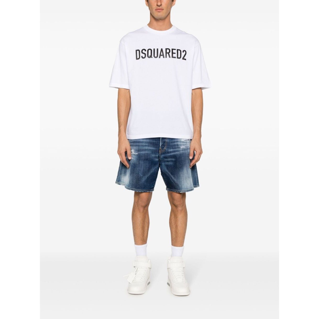 Dsquared2 T-shirts and Polos White S74GD1197D20004100