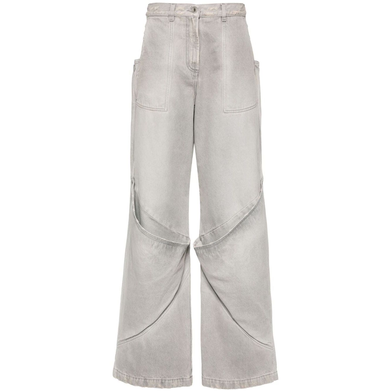 The Attico Jeans Grey Jeans