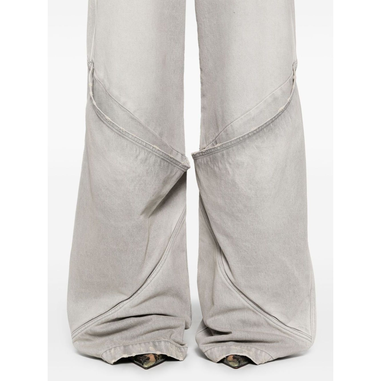 The Attico Jeans Grey Jeans