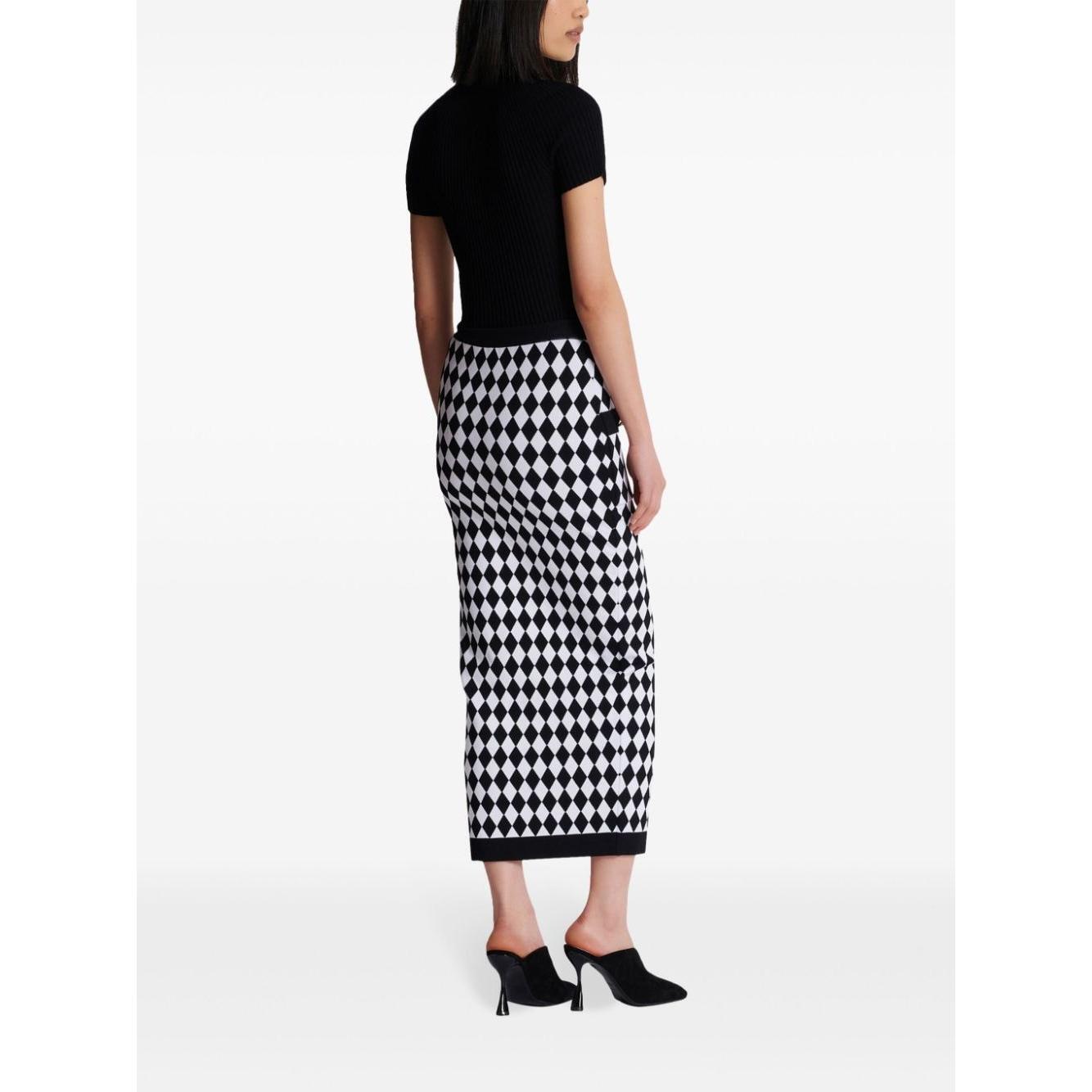 Balmain Skirts Black DF1LD070KG67EAB