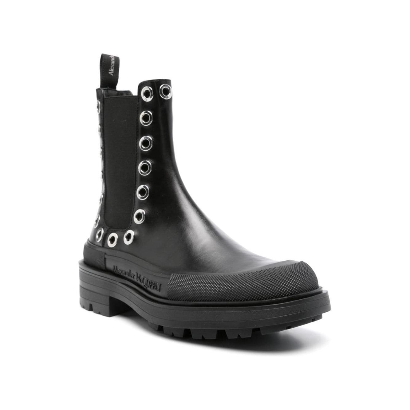 Alexander McQueen Chelsea Boots With Eyelets 730094WHSWV1081