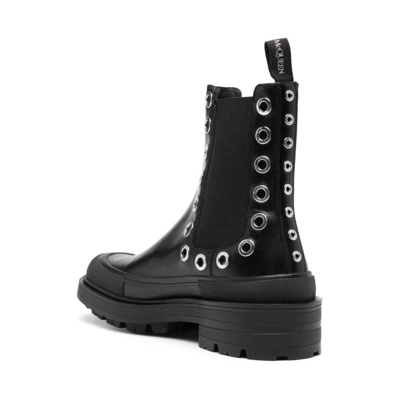 Alexander McQueen Chelsea Boots With Eyelets 730094WHSWV1081