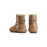Tod's Kate suede and shearling ankle boots