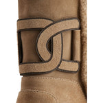 Tod's Kate suede and shearling ankle boots
