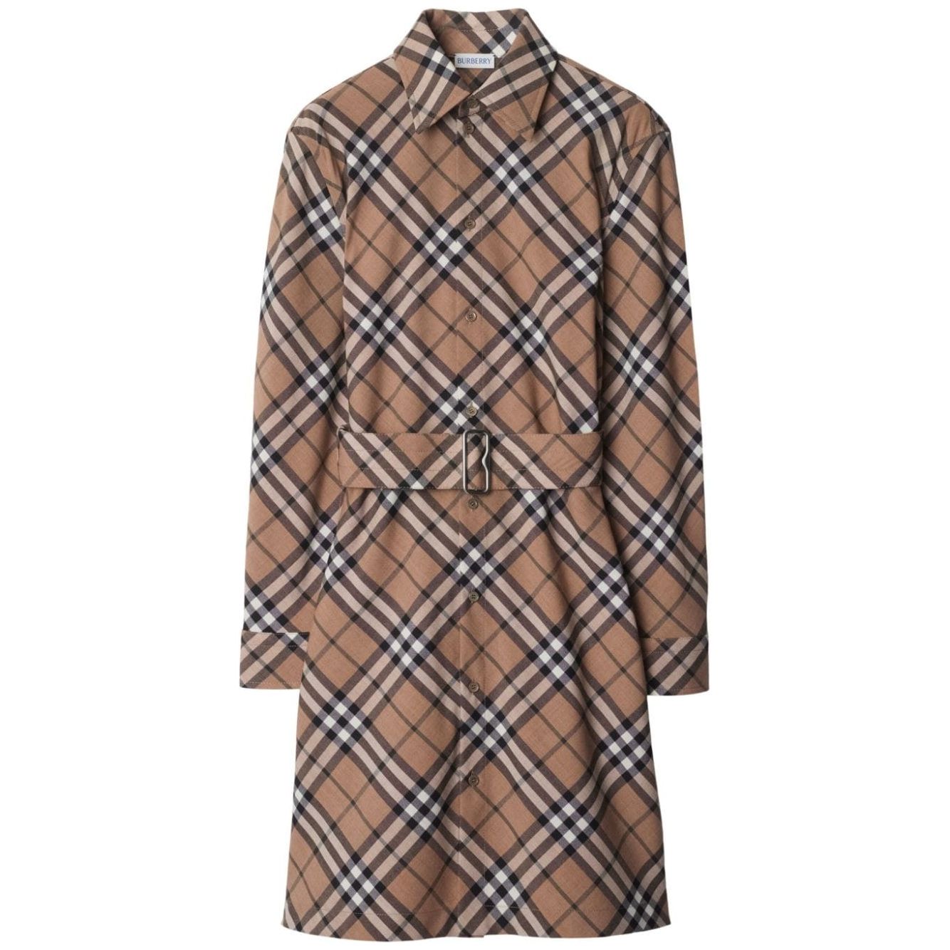 Burberry Checked shirt dress 8095080C1202