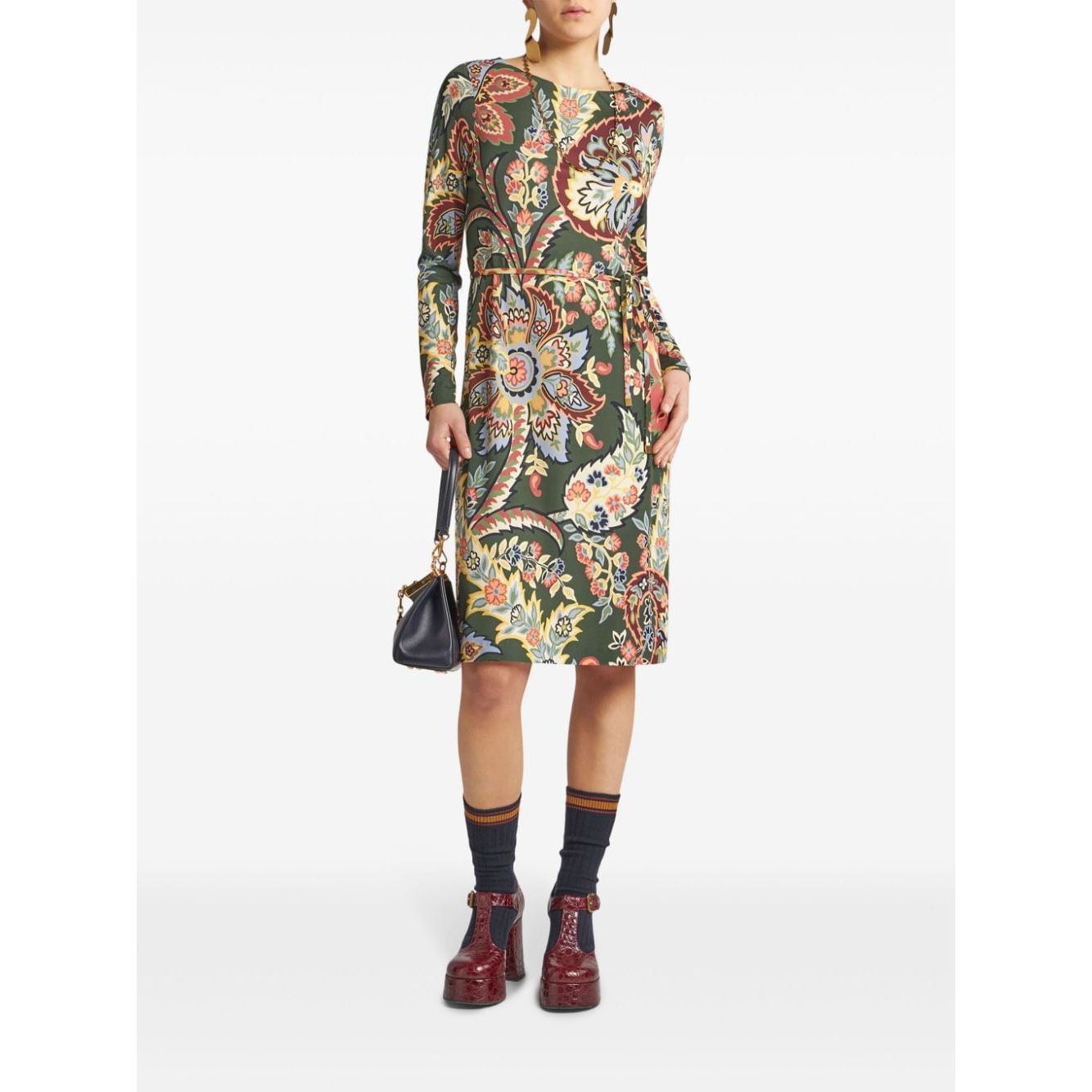 Etro Dresses Green WRHA016299IA423X0892