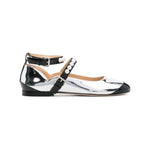 MACH & MACH Flat shoes Silver S0831010SPEC10