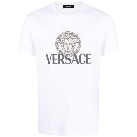 Versace Medusa logo-print T-shirt Topwear