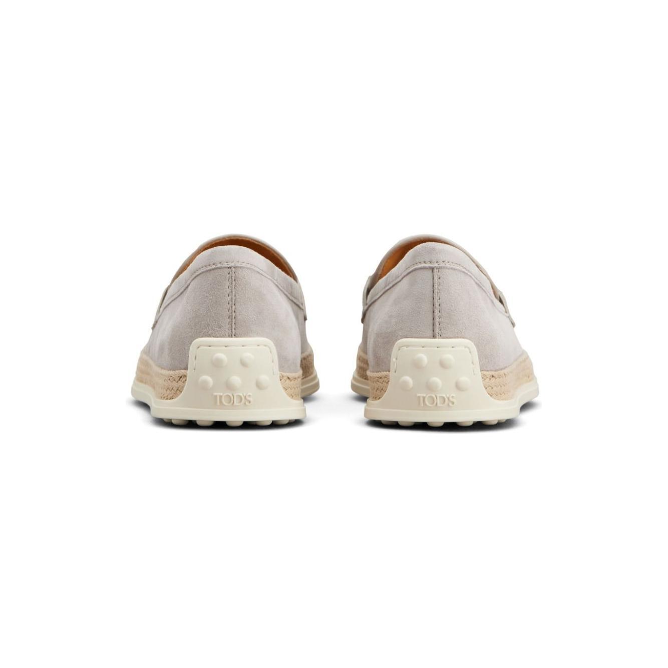 Tod's Suede Leather Moccasin LDin,Spring - Summer 2025,Women,Women > Shoes,Women > Shoes > Moccasins,Yes Eu XXW92K0HZ00D8W9999-P25