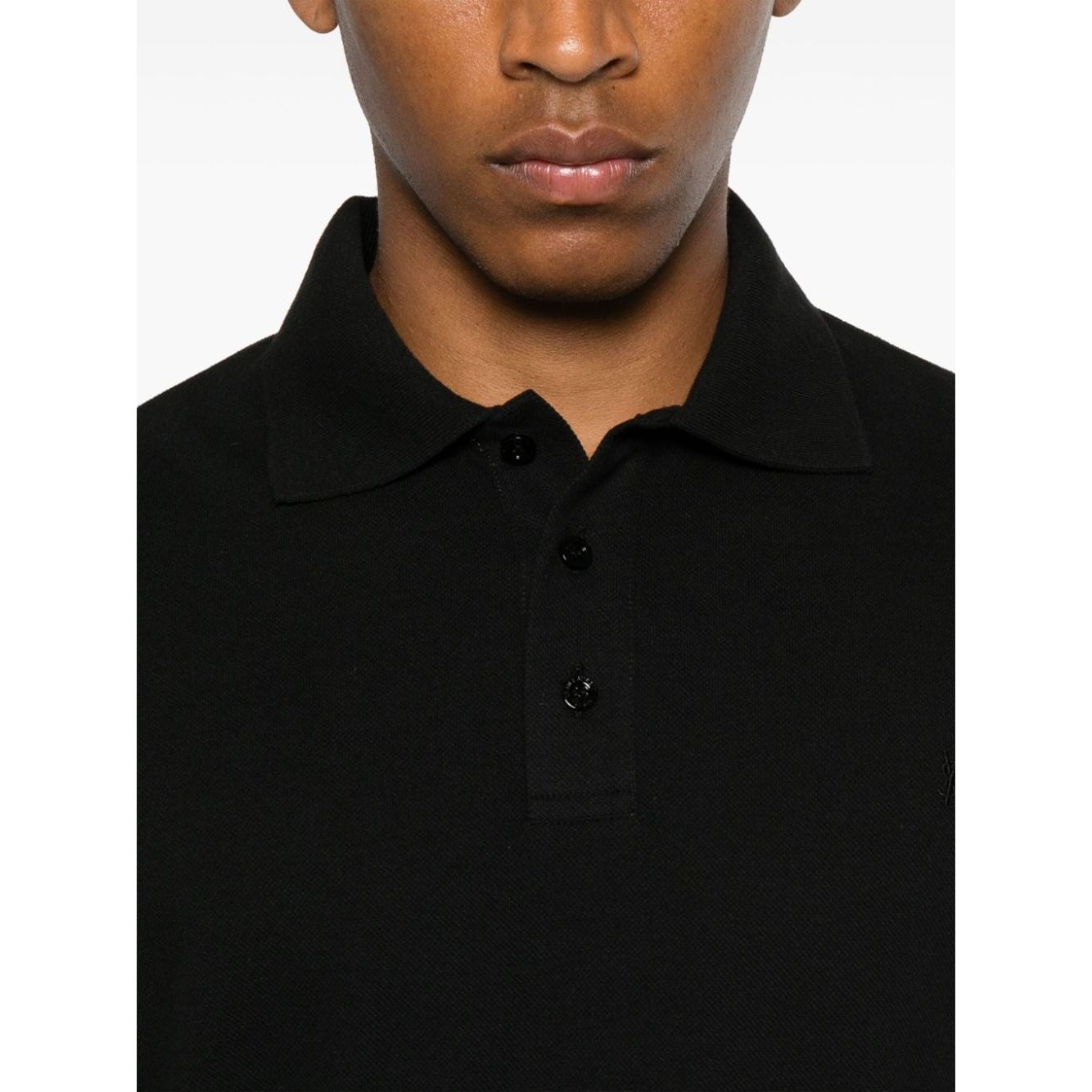 Saint Laurent Cassandre Polo Shirt Topwear
