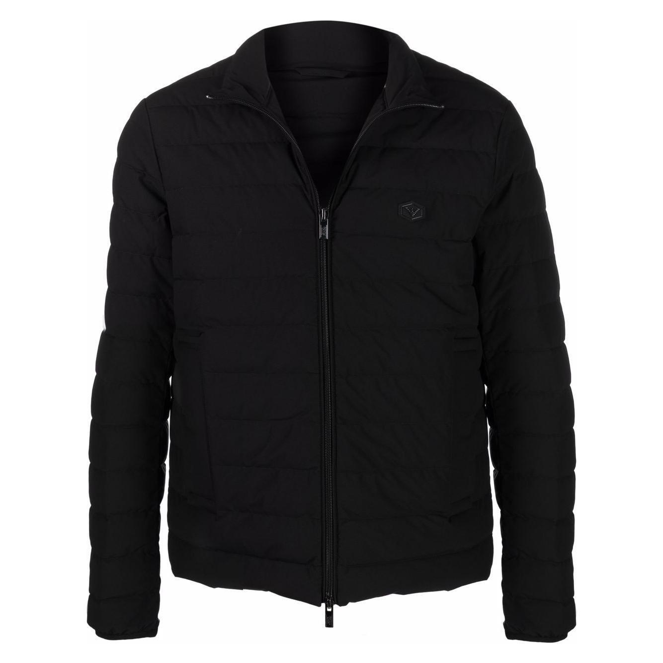 Emporio Armani down jacket in black 8N1BQ21NLRZ0999-P25