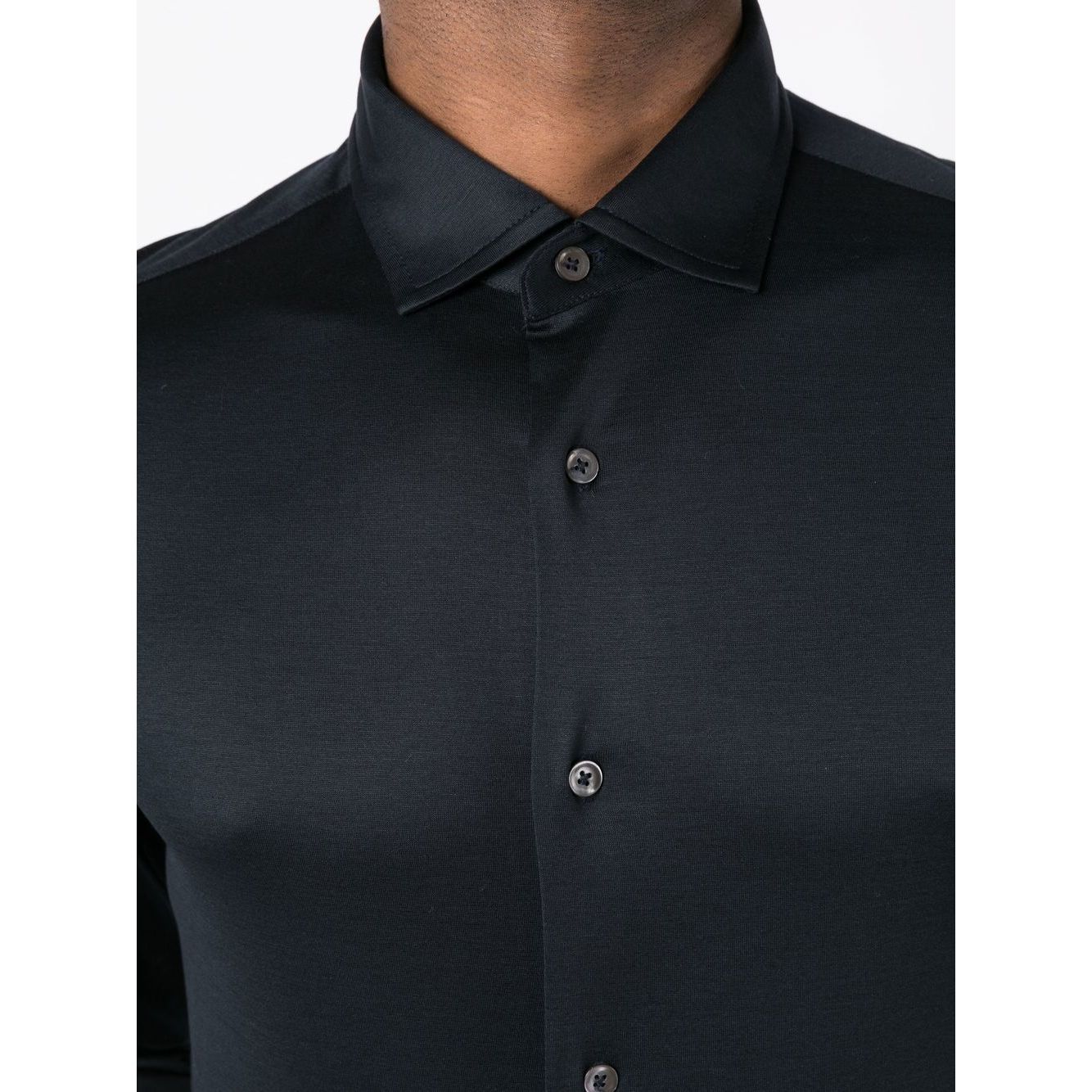 Emporio Armani long-sleeve poplin shirt Shirts