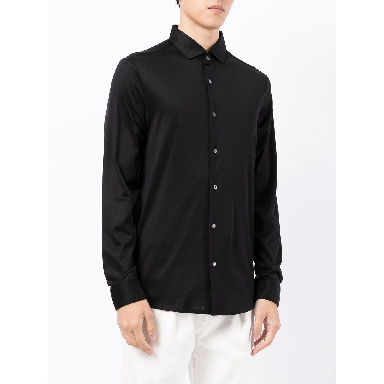 Emporio Armani stretch-fit button-up shirt Shirts