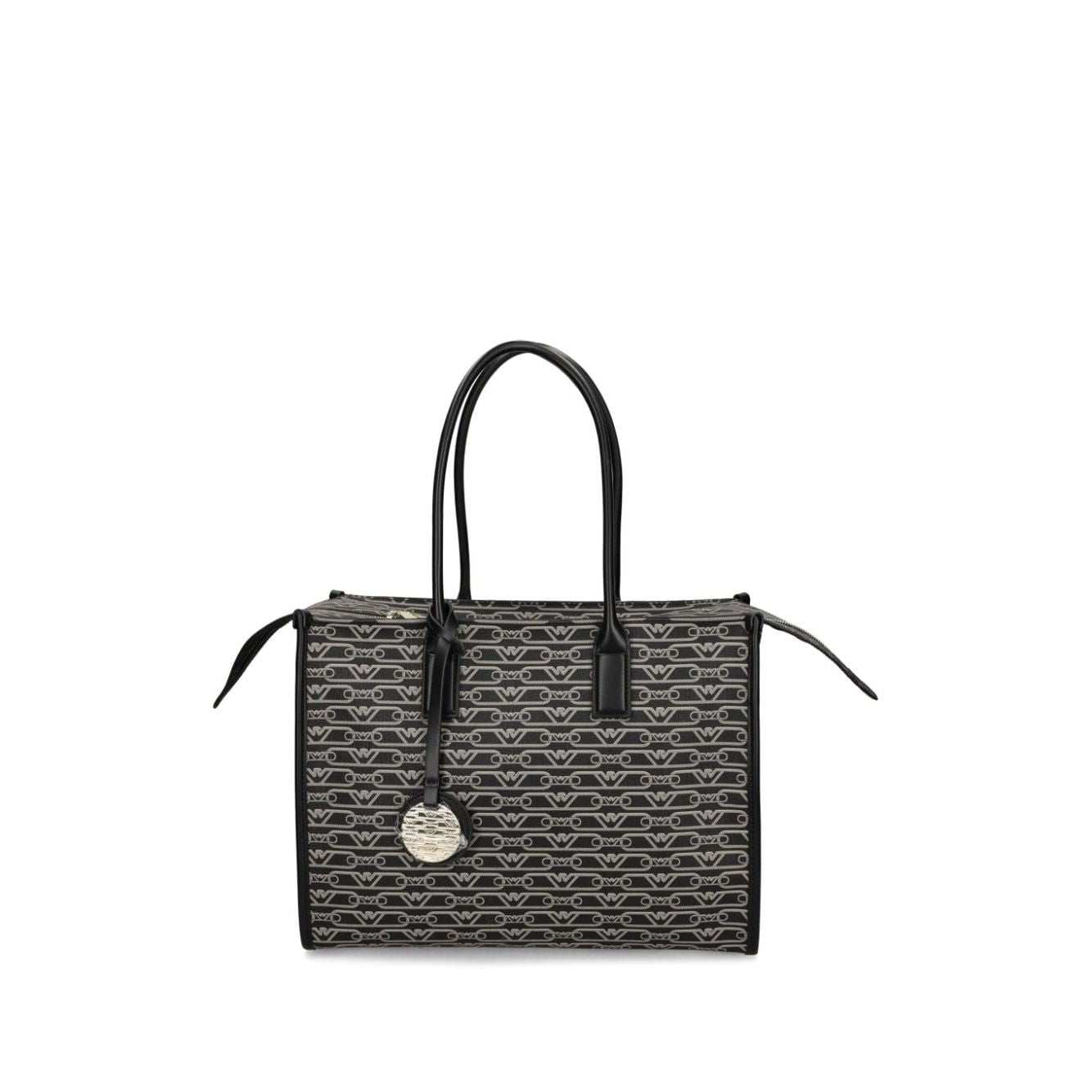 Emporio Armani Jacquard-logo-motif Tote Bag Shopper