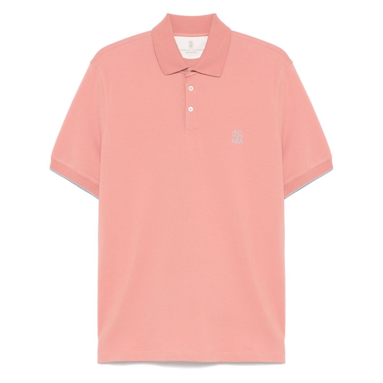 Brunello Cucinelli T-shirts and Polos Orange ME8548788CXC50-P25