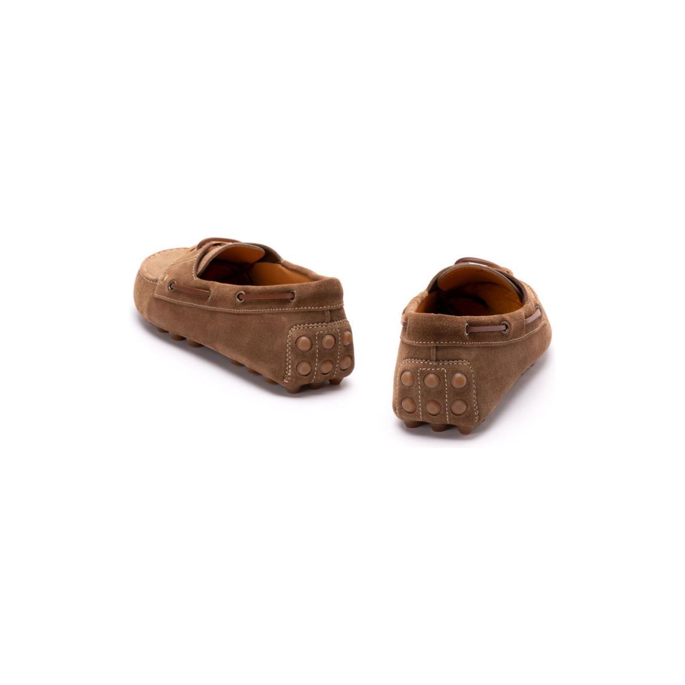 Tod's Boat Gommino Bubble in Suede LDin,Men,Men > Shoes,Men > Shoes > Moccasins,Spring - Summer 2025,Yes Eu XXM52K05300RE0S818-P25