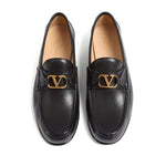 Valentino Garavani Vlogo Signature Moccasin In Buffalo YS0J68MIL0NO-P25