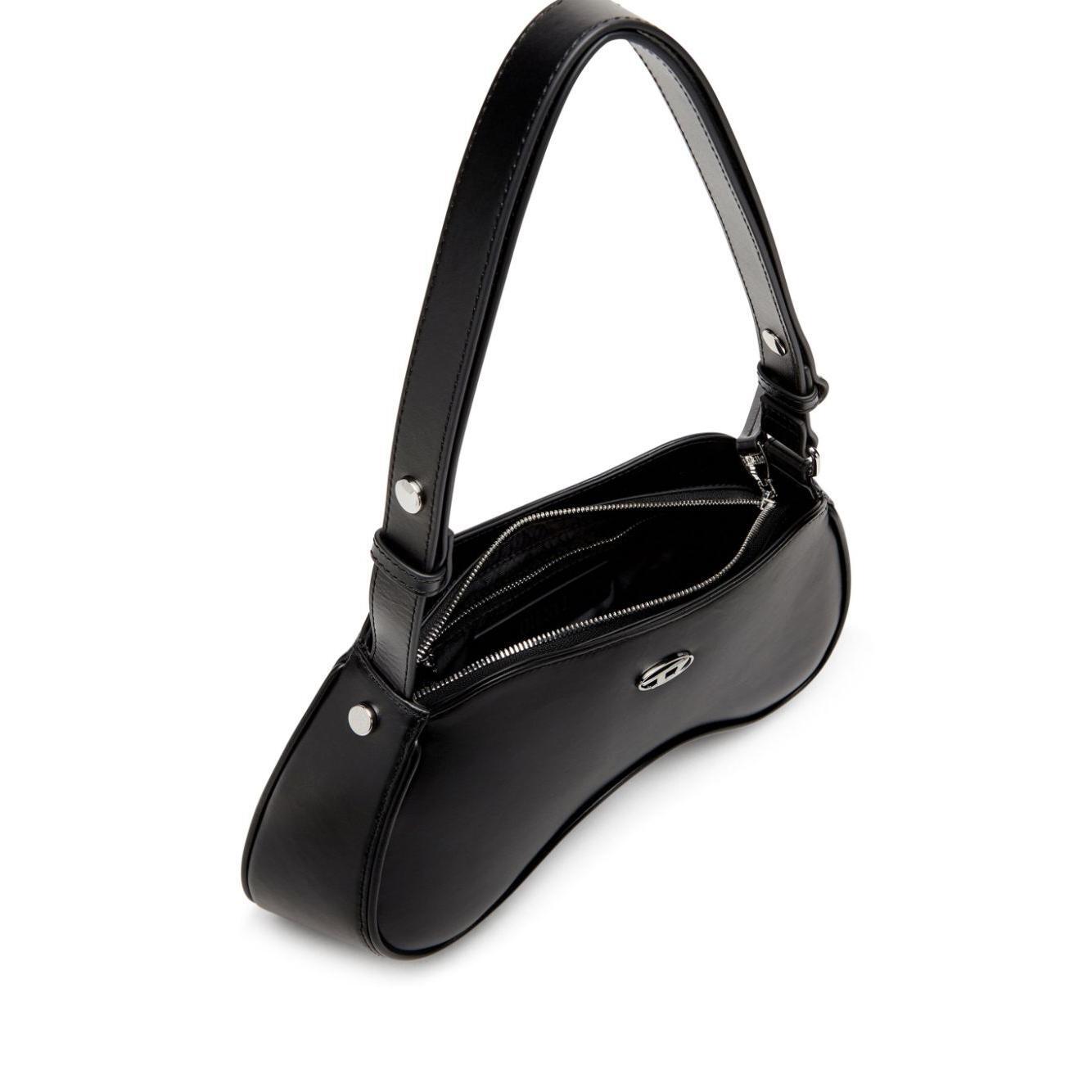 Diesel Play-Semi-gloss leather shoulder bag X10201PR227T8013-P25