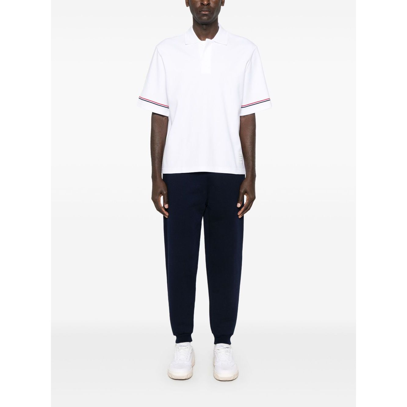 Thom Browne T-shirts and Polos White Topwear