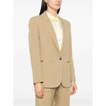 Forte Forte crepe single-breasted blazer 13561MYJACKET3088-P25