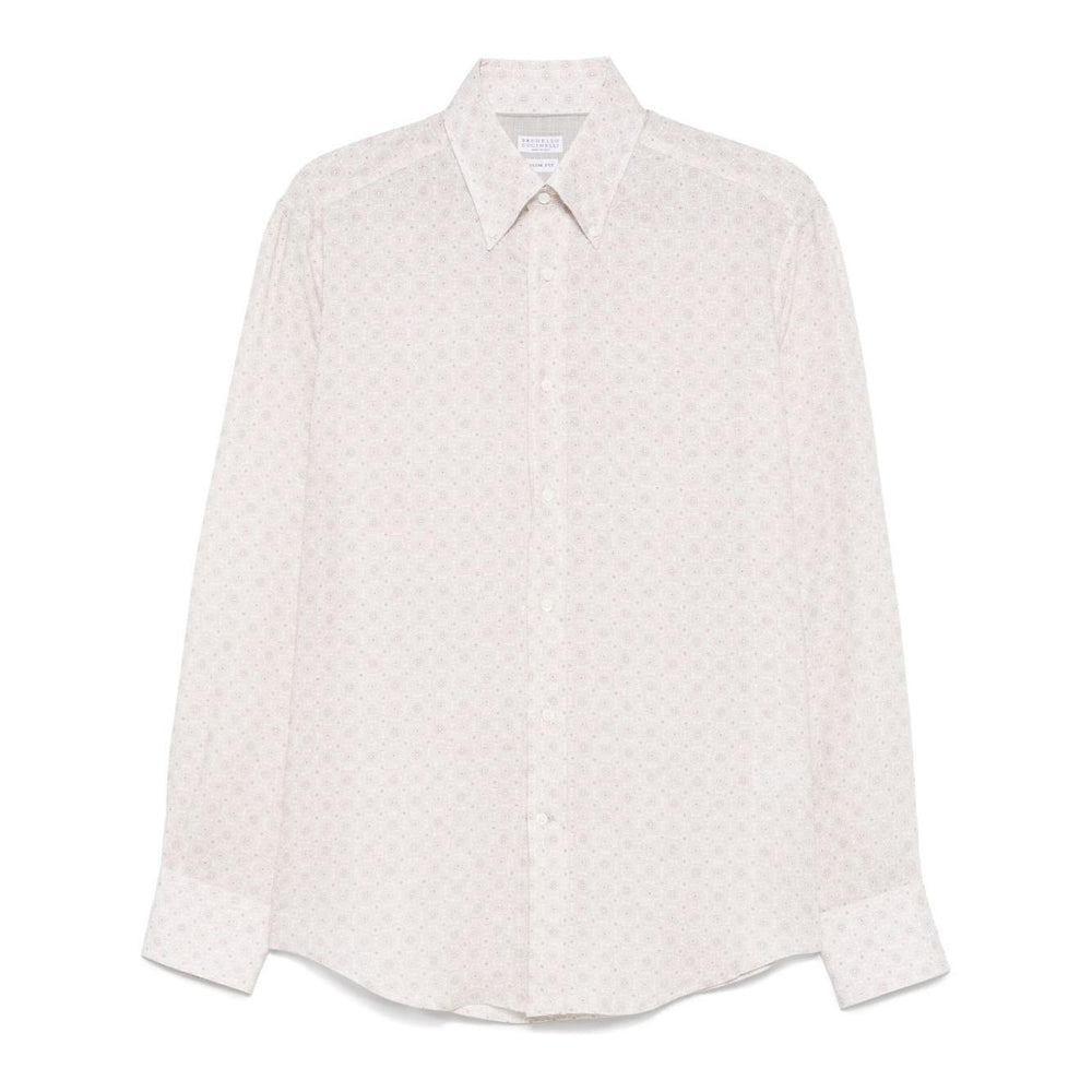 Brunello Cucinelli printed shirt MM6901716C010-P25