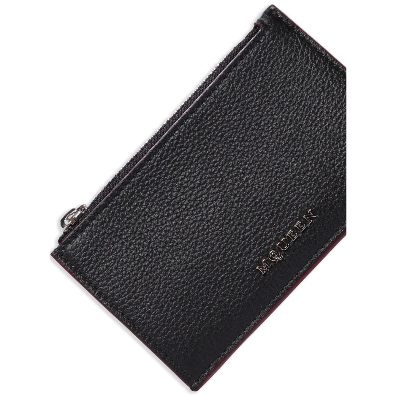Alexander McQueen leather card case 8135461VDCC1000-P25