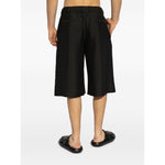 Alexander McQueen Shorts Black 814209QRABU1010-P25