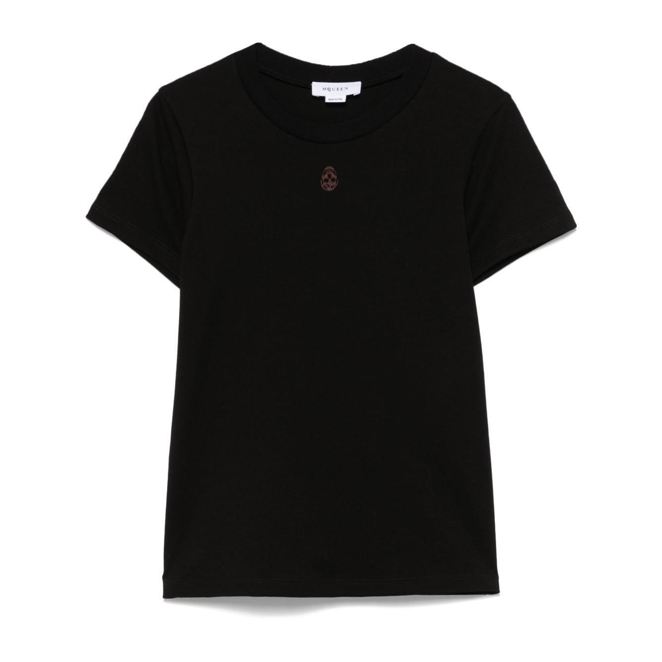 Alexander McQueen T-shirts and Polos Black 819193QLAEH1000-P25