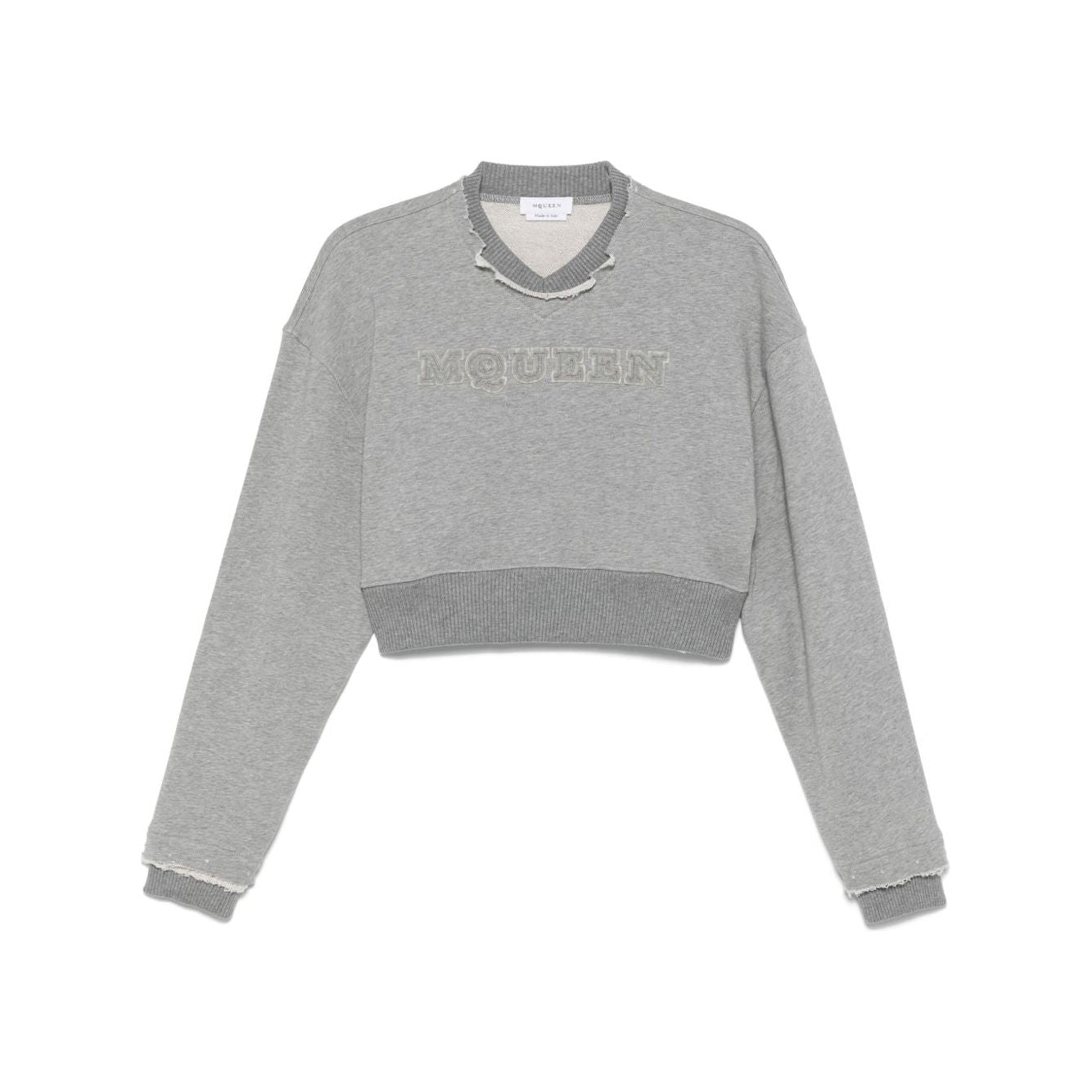 Alexander McQueen Sweaters Grey 815584QLAD81015-P25