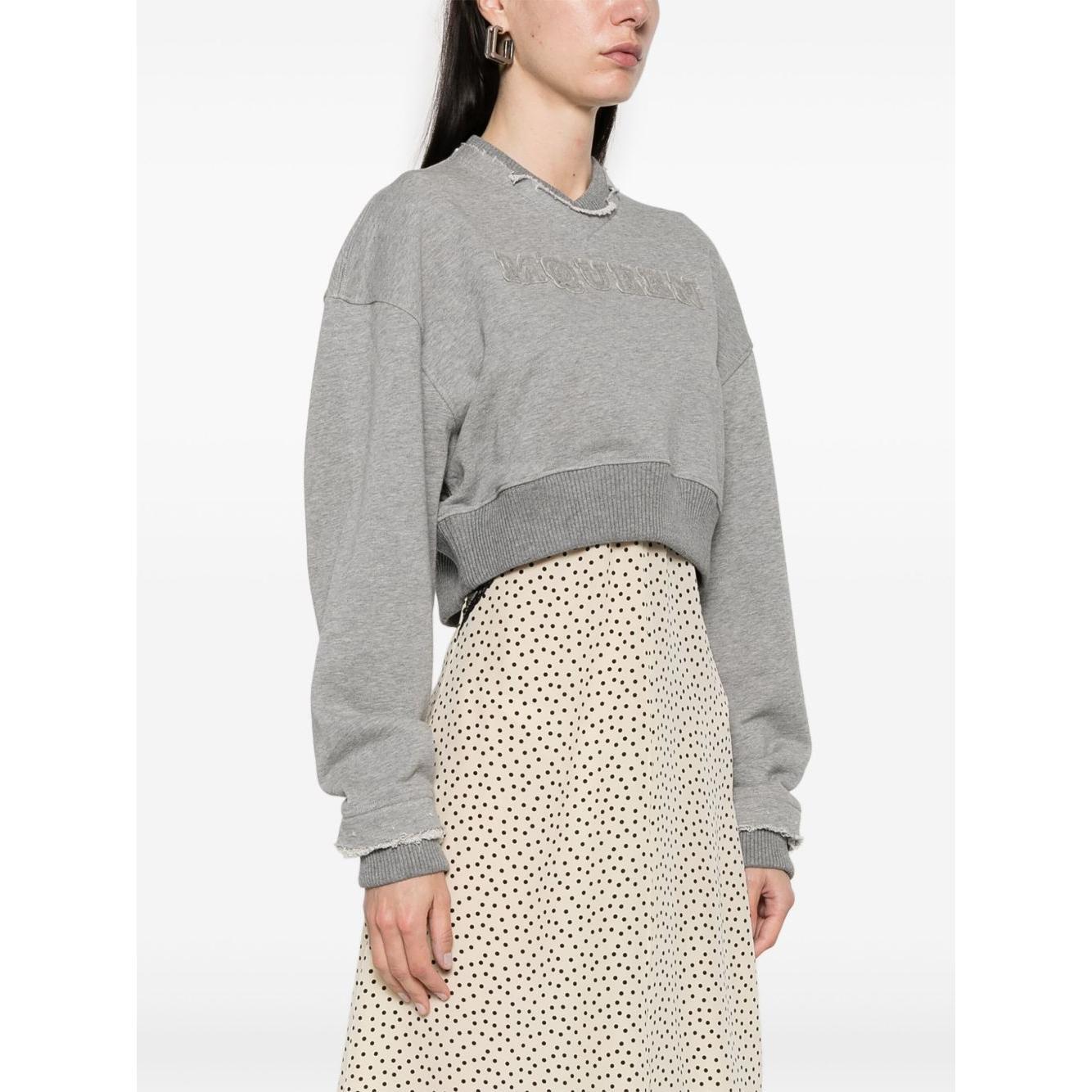 Alexander McQueen Sweaters Grey 815584QLAD81015-P25