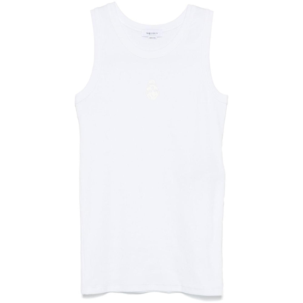 Alexander McQueen Top White 815098QXAA99000-P25