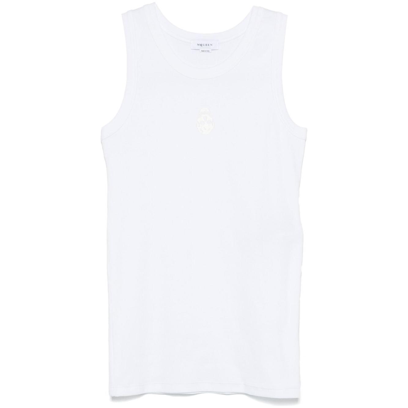 Alexander McQueen Top White 815098QXAA99000-P25