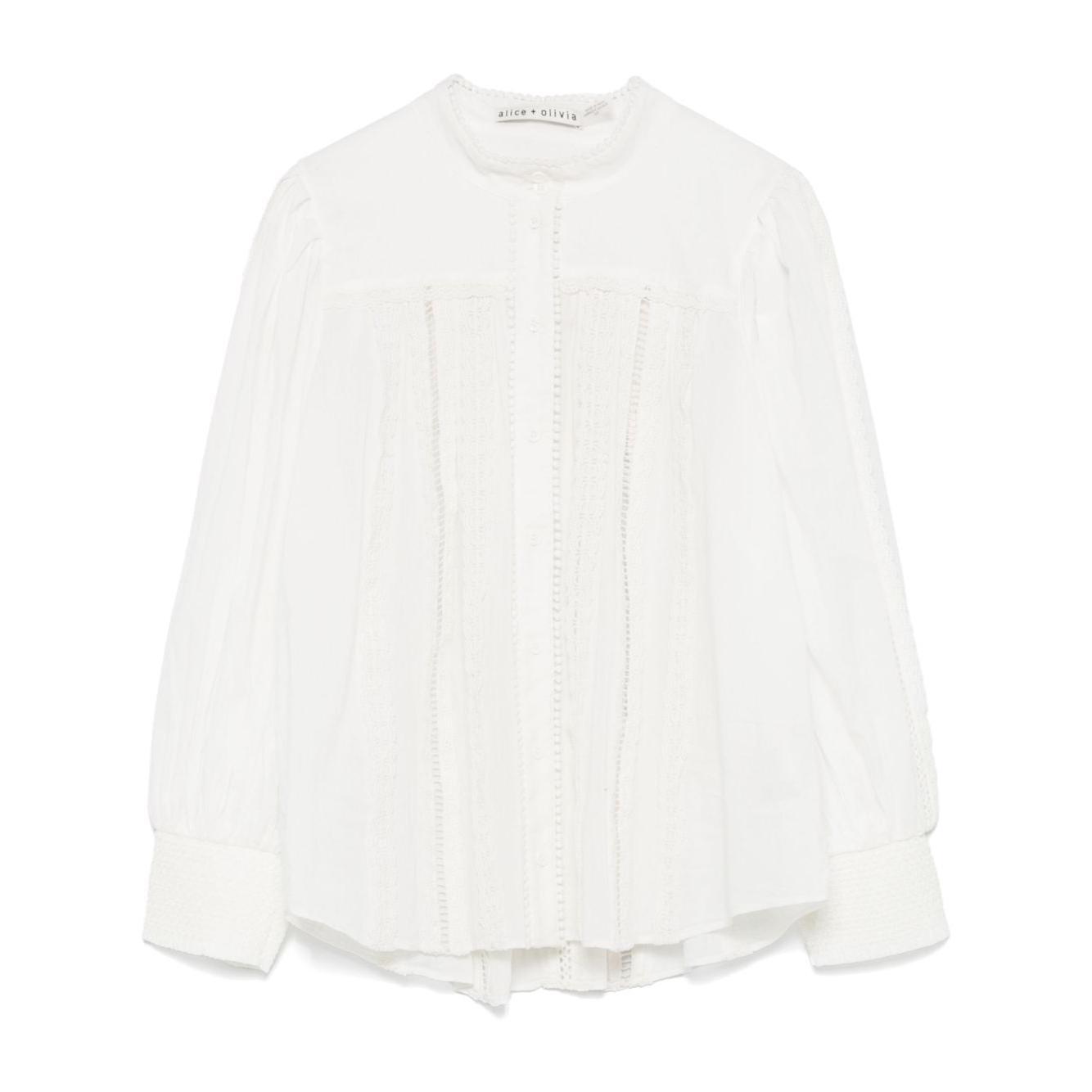 Alice + Olivia Cora Cotton Blouse CC502048001A127-P25