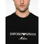 Emporio Armani ASV Double-jersey sweatshirt with logo embroidery EM001052AF10013MC169-P25
